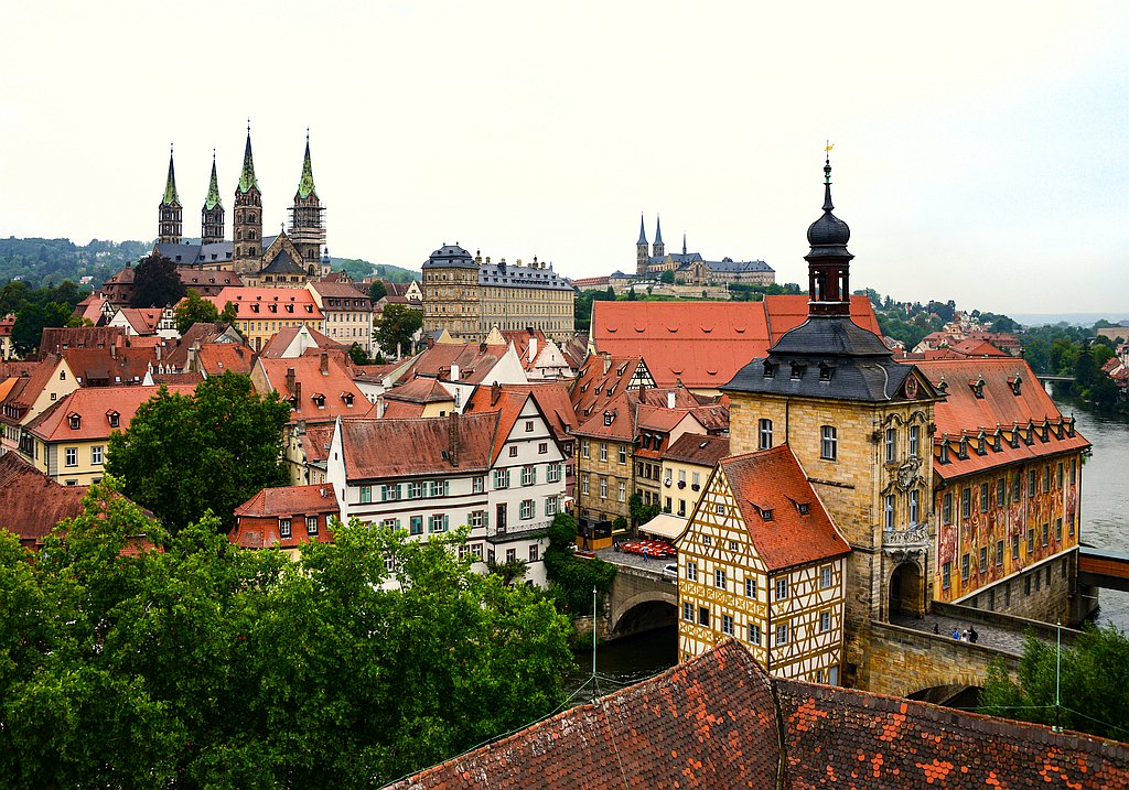 Bamberg Städtetour mit Einkehr im Biergarten