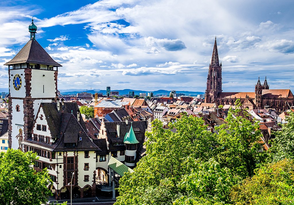 Beer garden Freiburg 