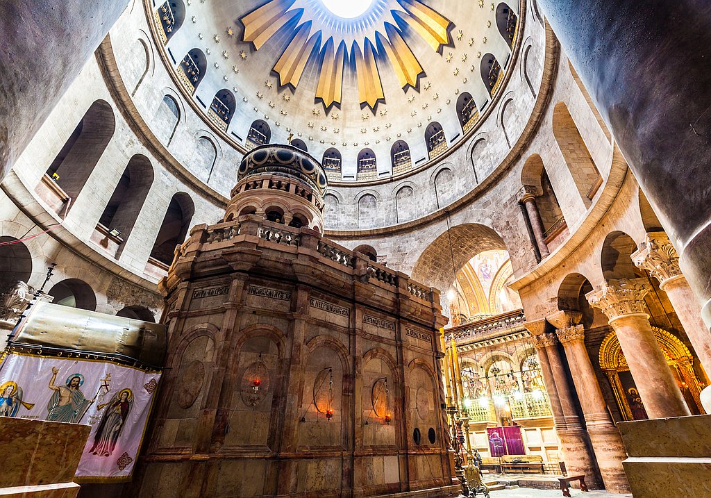 The Church of the Holy Sepulchre in Jerusalem