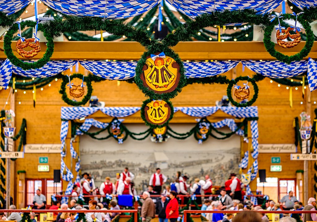 Oktoberfest - world's largest folk Festival - beer festival Germany