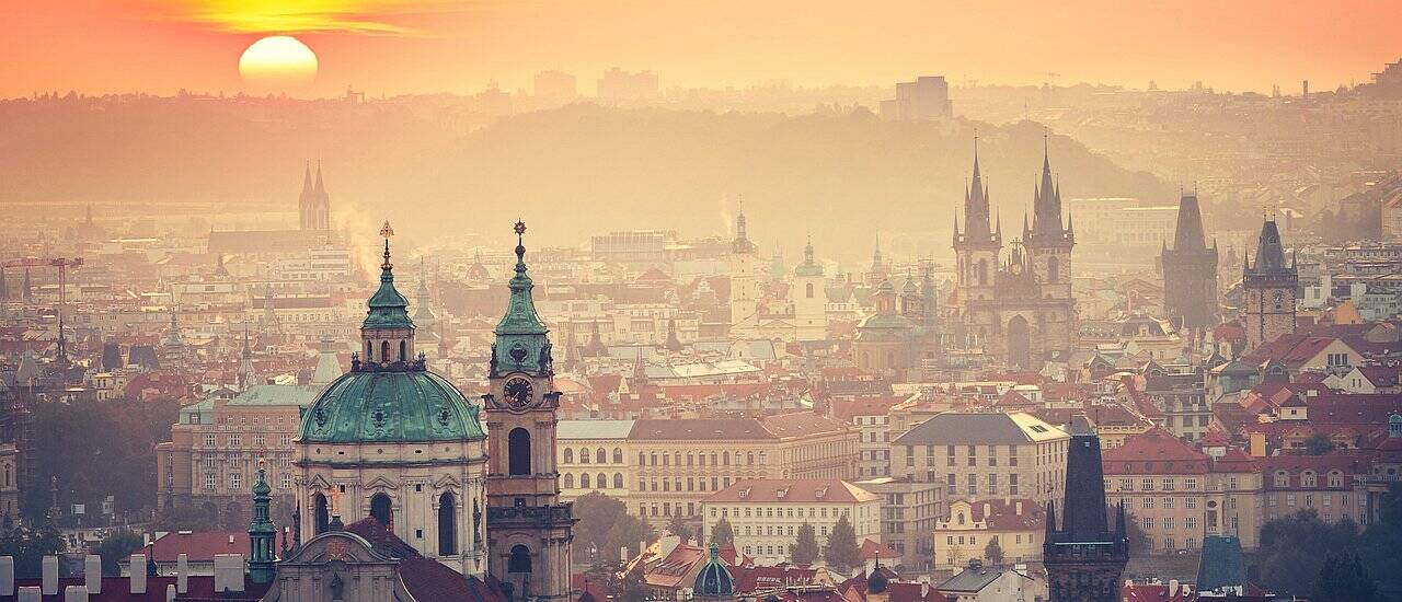 Skyline Prag Europareise