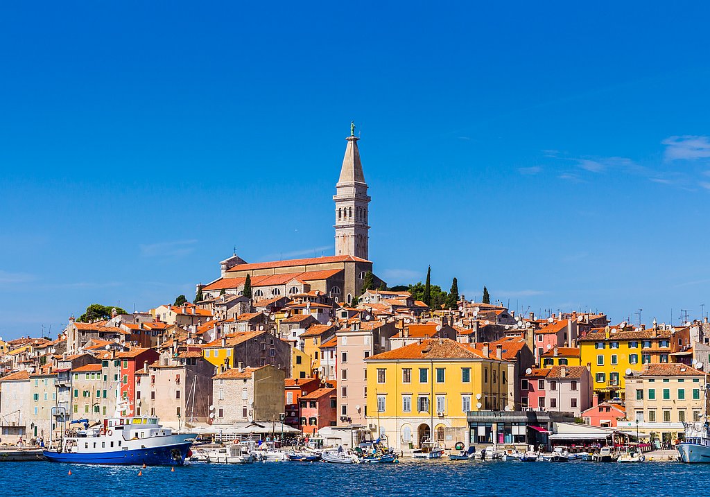 Visit of Rovinj old town