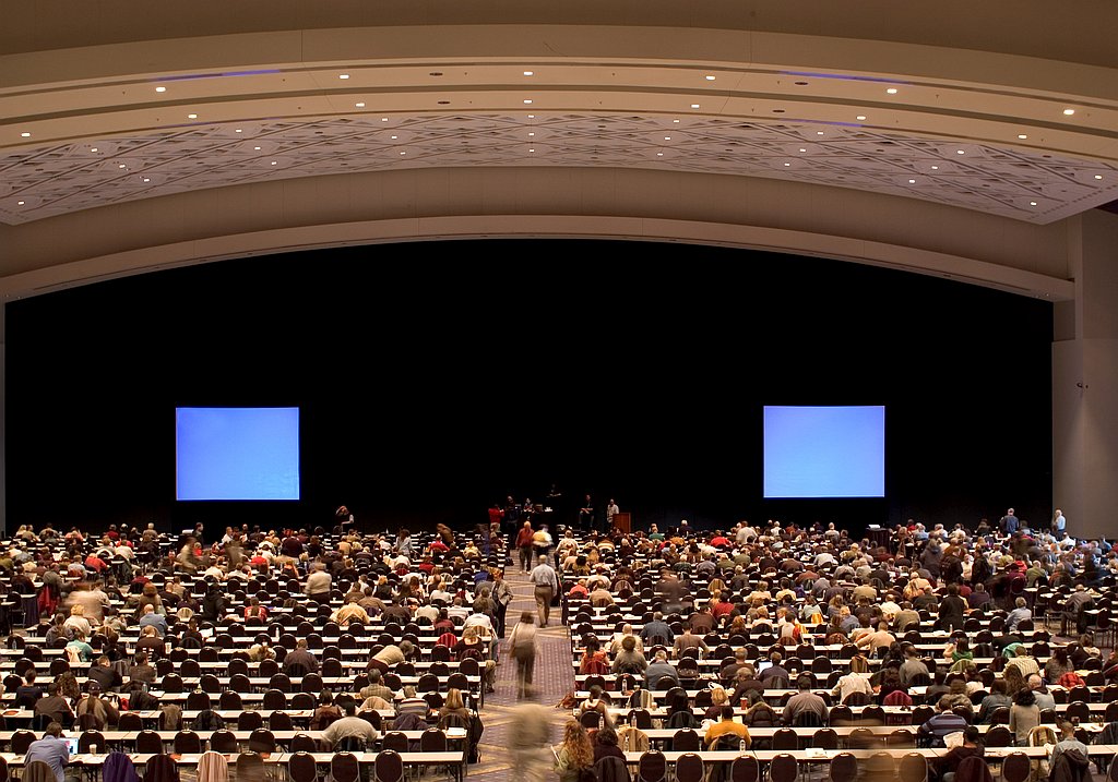 Large venue for conferences