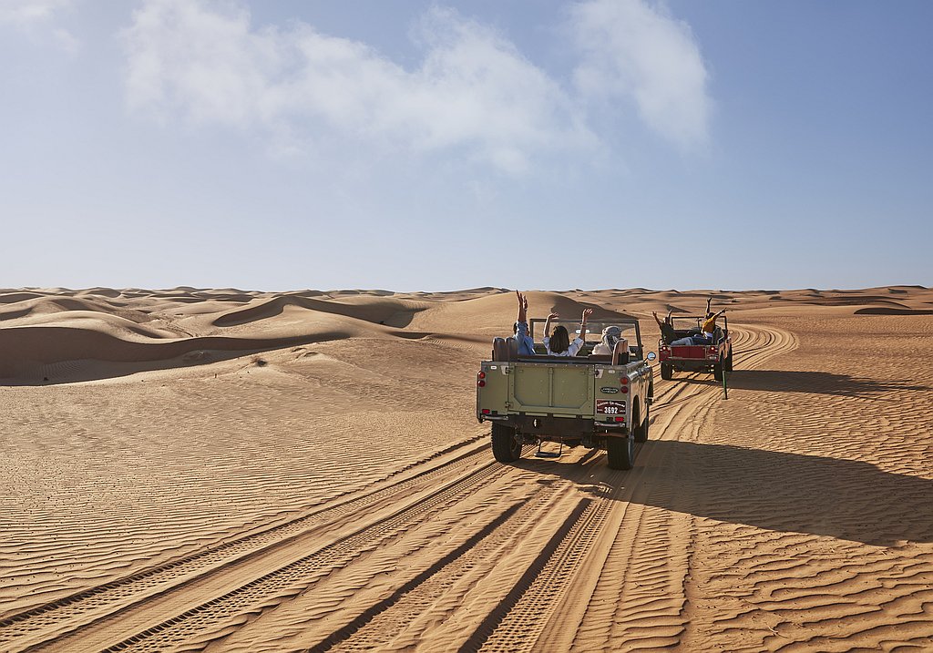 Desert safari as incentive event